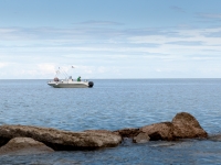 Fischerboot an der Adriaküste III