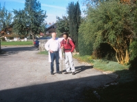 Felix Mayr mit Vater Wolfgang Mayr