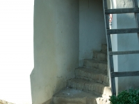 Treppenaufgang in den Kirchturm