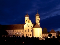 Kloster Benediktbeuern bei Nacht