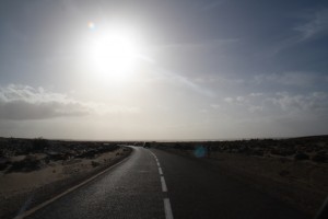 Straße in der Westsahara
