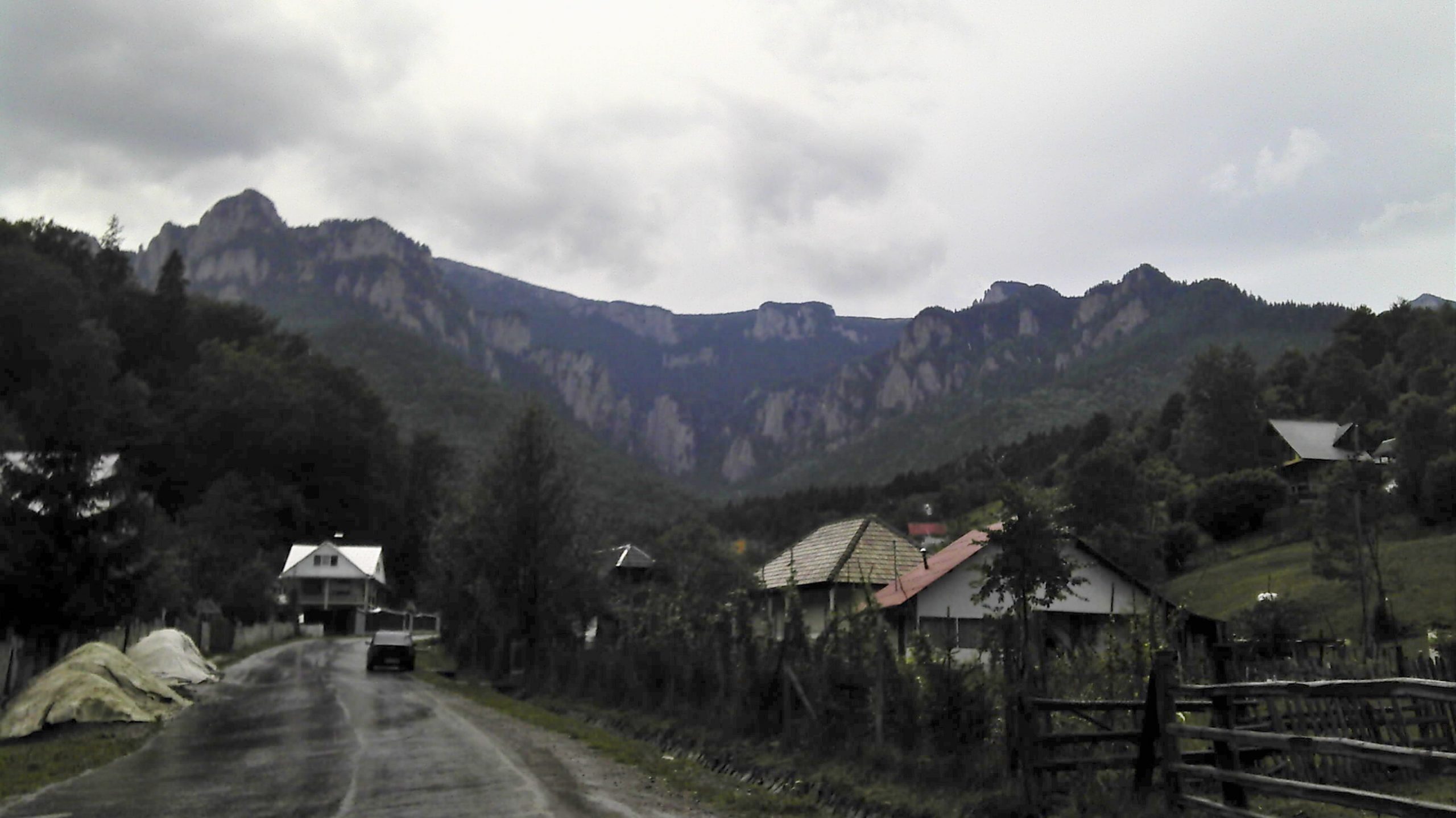 Der Berg Toaca in Rumänien