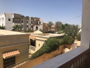 Blick auf Wohnsiedlung in Nouakchott