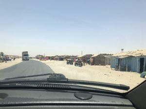 Markthütten in Nouakchott