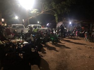 Nachtleben in Afrika