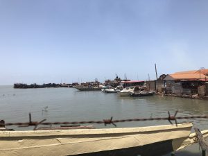 Fischerhafen von Bissau