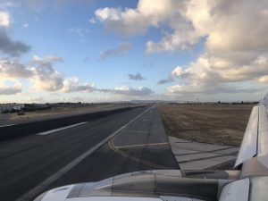 Startbahn eines Flughafen