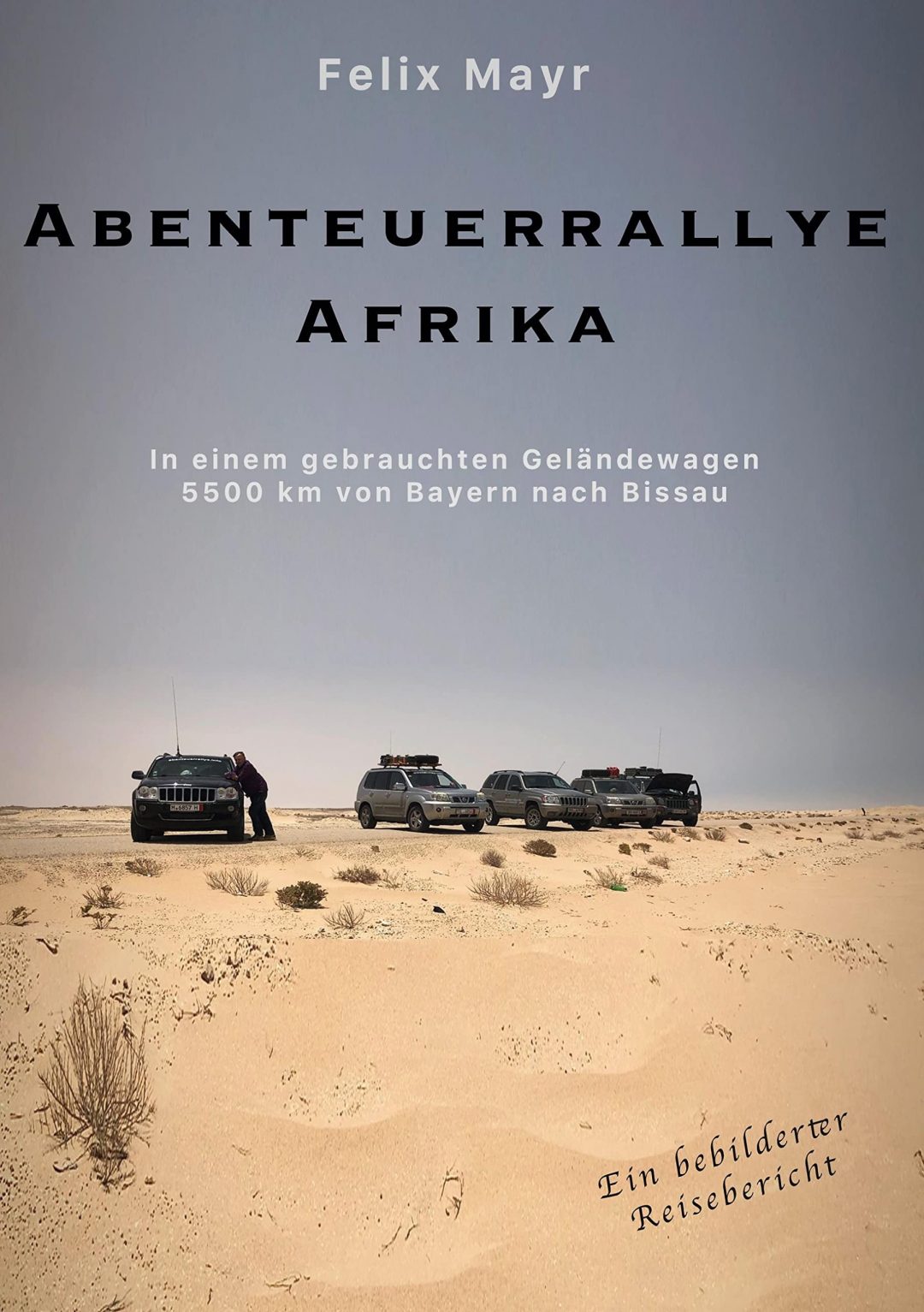 Buchcover Abenteuerrallye Afrika